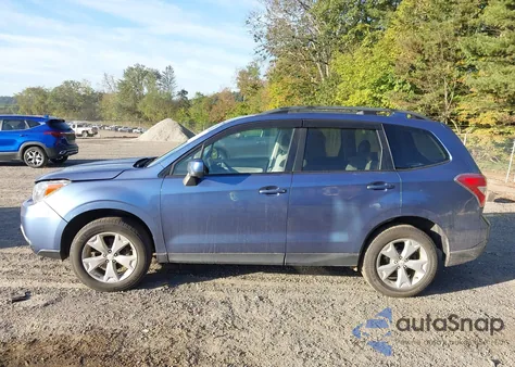 2016 Subaru Forester 2.5I Premium из США, поврежденный, VIN JF2SJADC6GH499951